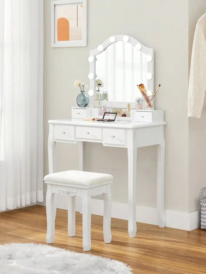 Girls' Dressing Table - Beech Wood